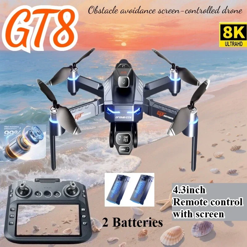 Drone Multispectral - Dron 4K HD GT8 Kamera Unikanie