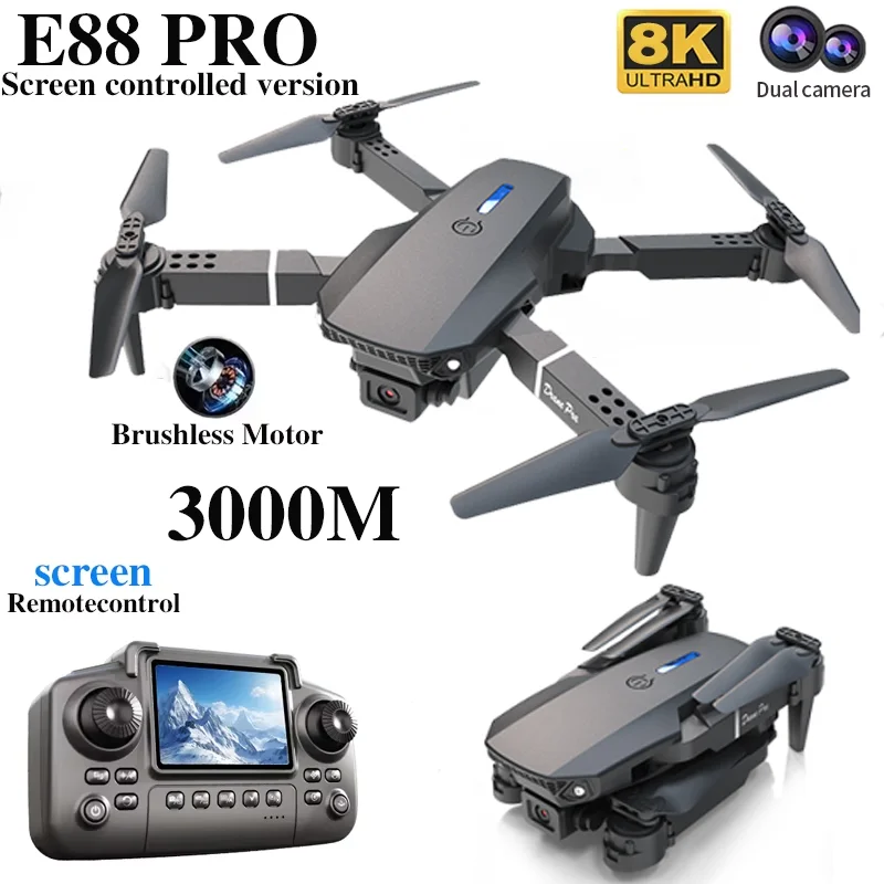 Profesjonalny dron E88 PRO z e – Drone Surveying recenzja i cena