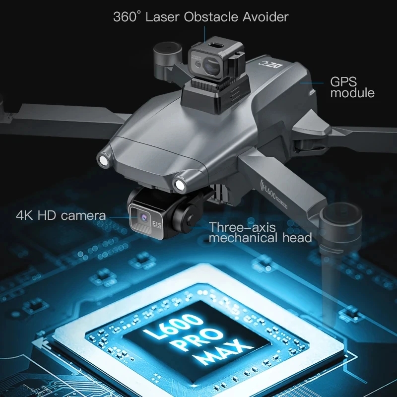L600 PRO MAX GPS Drone Profesj – Drone Multispectral recenzja i cena