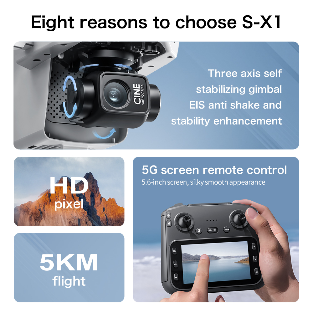 Najlepsza Oferta: Dron GPS S-X – Drone Multispectral recenzja i cena