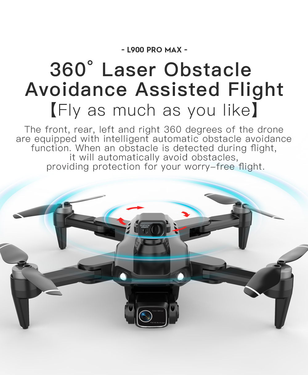 LYZRC L900 PRO MAX Dron z lase – Drone Multispectral recenzja i cena