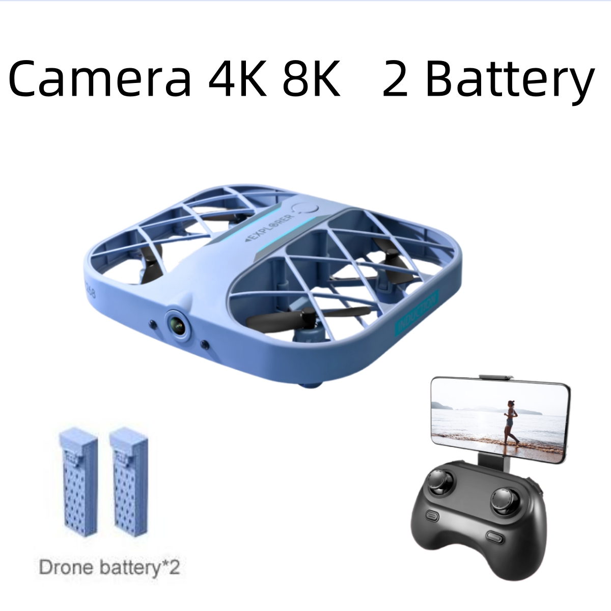 JJRC H107 FPV RC Dron z 2 Bate – Drone Cinematic recenzja i cena
